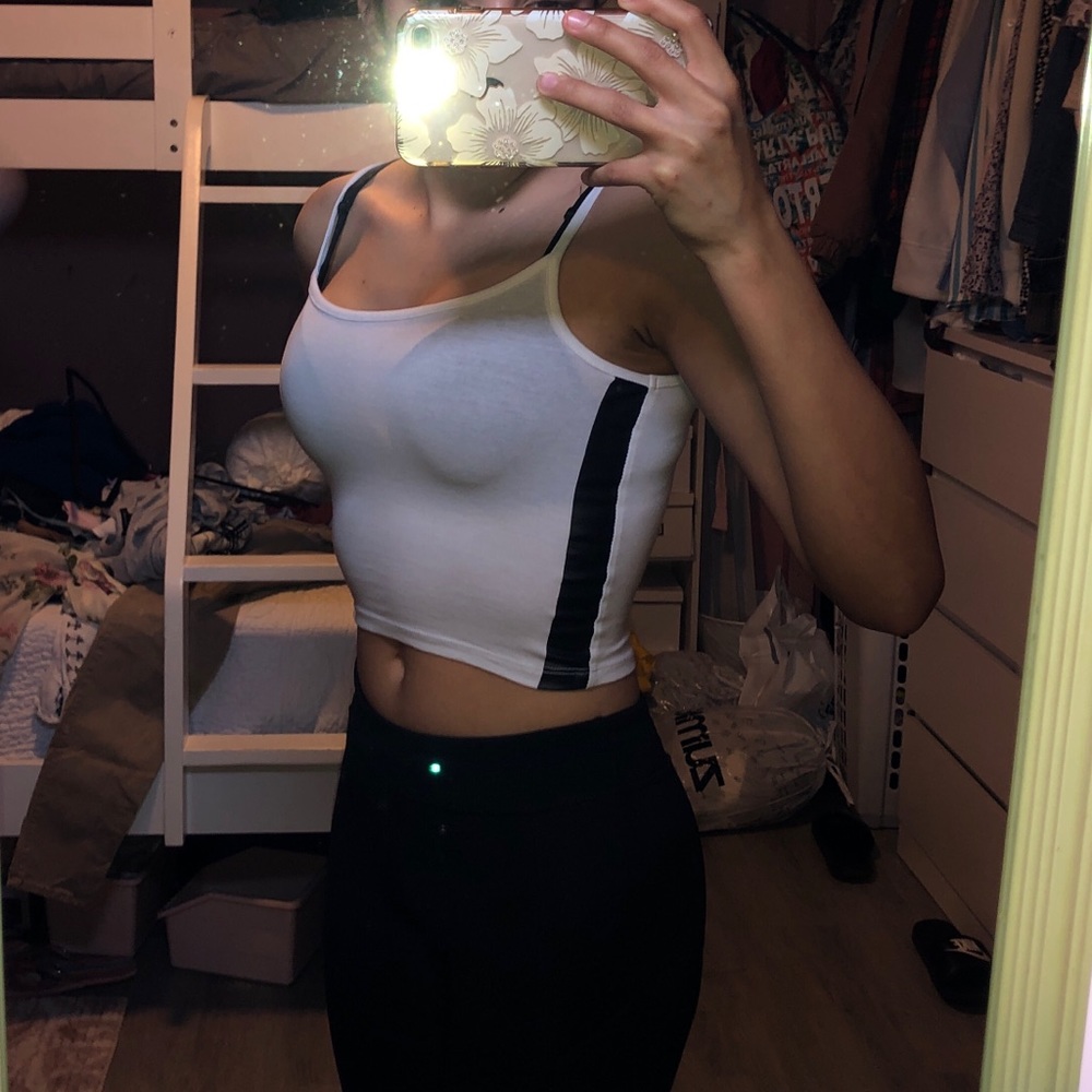White tank top